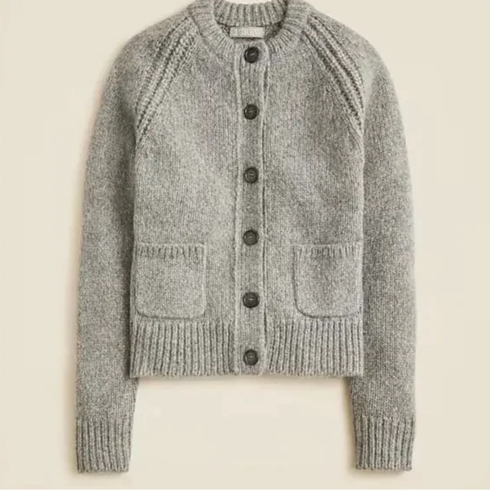 J. Crew Raglan Cardigan Sweater